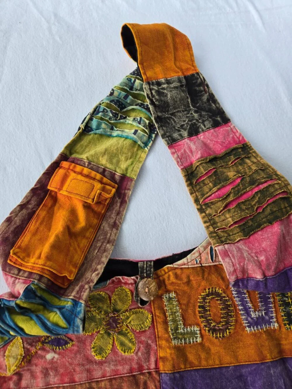 Unsigned patchwork hobo